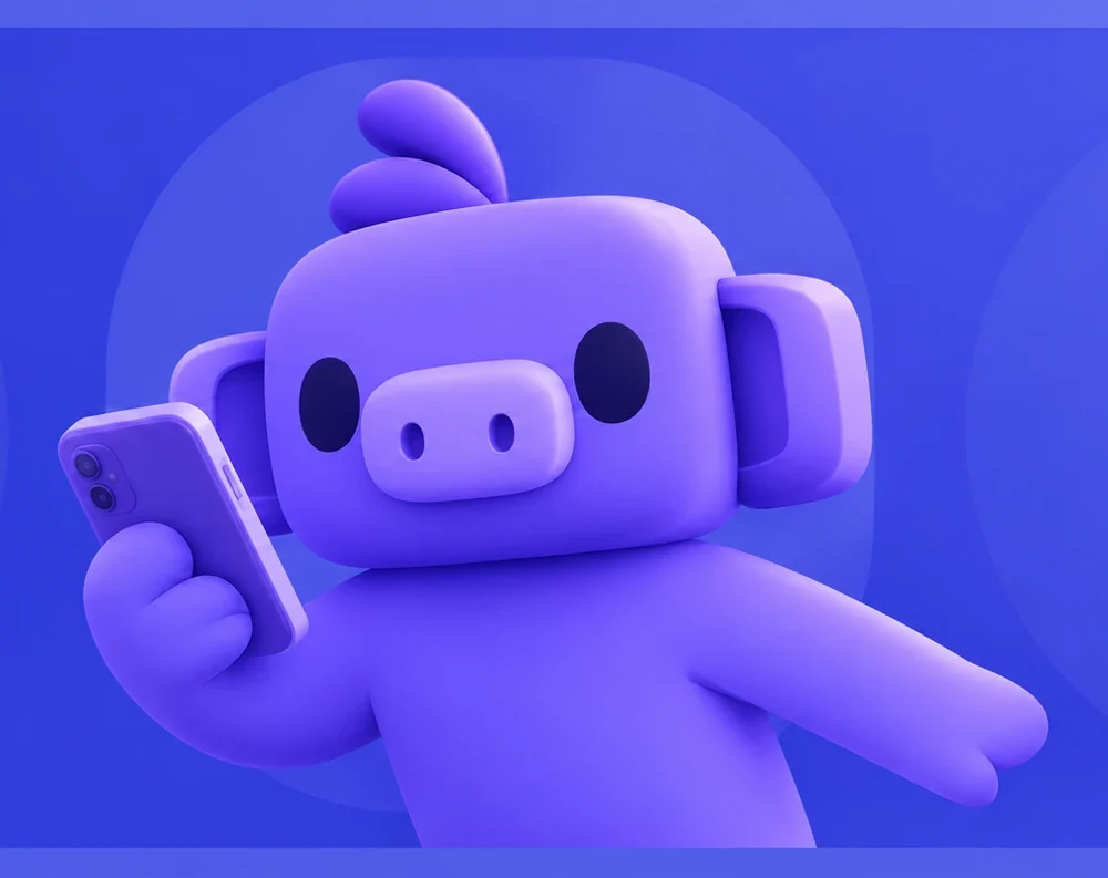 Bloomy qui regarde son téléphone